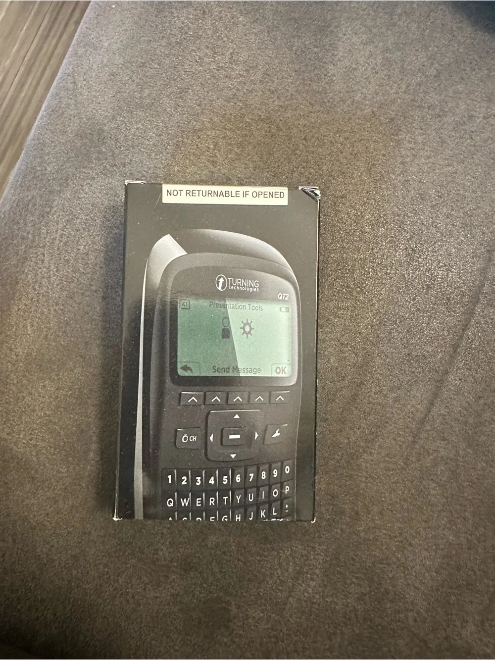 Turning Technologies QT2 Black Clicker